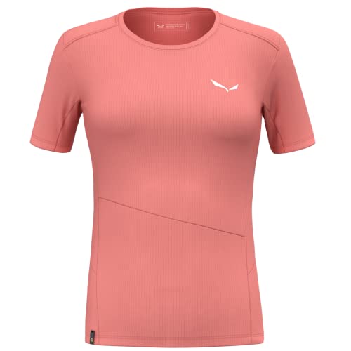 Salewa Damen Puez Sporty Dry T-Shirt, Lantana pink, 34 von Salewa