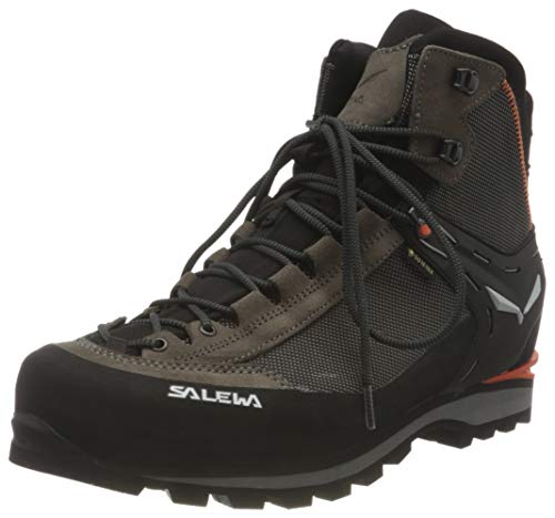 Salewa MS Crow Gore-TEX Herren Trekking- & Wanderstiefel, Braun (Wallnut/Fluo Orange), 46 EU von Salewa