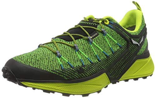 Salewa Herren MS Dropline Gore-TEX Traillaufschuhe, Black Out/Blue Danube, 46.5 EU von Salewa