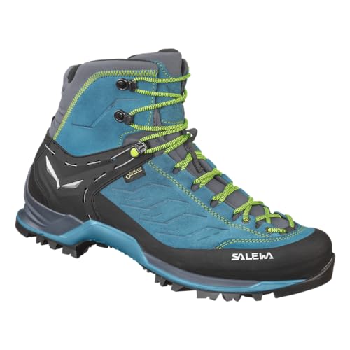 Salewa Herren Ms MTN Trainer Mid GTX Trekking-& Wanderhalbschuhe, Dark Denim Black, 46 EU von Salewa