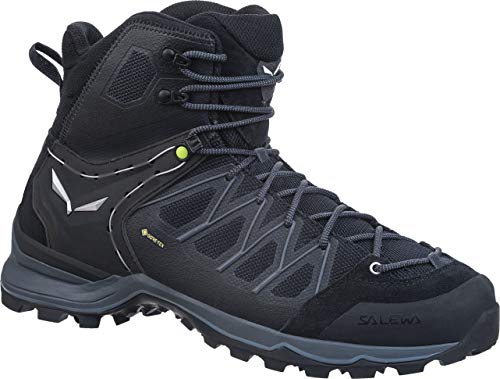 Salewa MS Mountain Trainer Lite Mid Gore-TEX Herren Trekking- & Wanderstiefel, Schwarz (Black/Black), 40.5 EU von Salewa