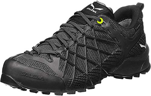 Salewa MS Wildfire Gore-TEX Trekking- & Wanderhalbschuhe, Schwarz (Black Out/Silver), 39 EU von Salewa