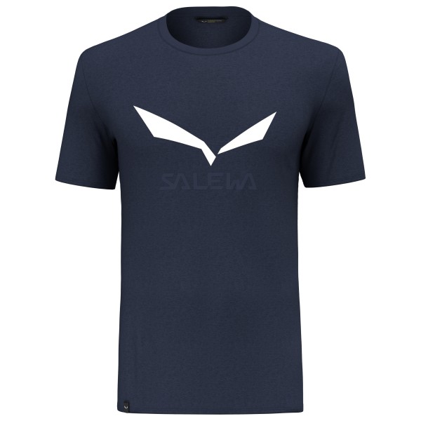 Salewa - Solidlogo Dry T-Shirt - Funktionsshirt Gr 44 - XS blau von Salewa