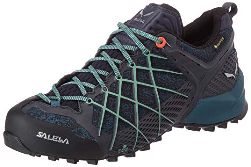 Salewa WS Wildfire Gore-TEX Damen Trekking- & Wanderhalbschuhe, Blau (Ombre Blue/Atlantic Deep), 38 EU von Salewa