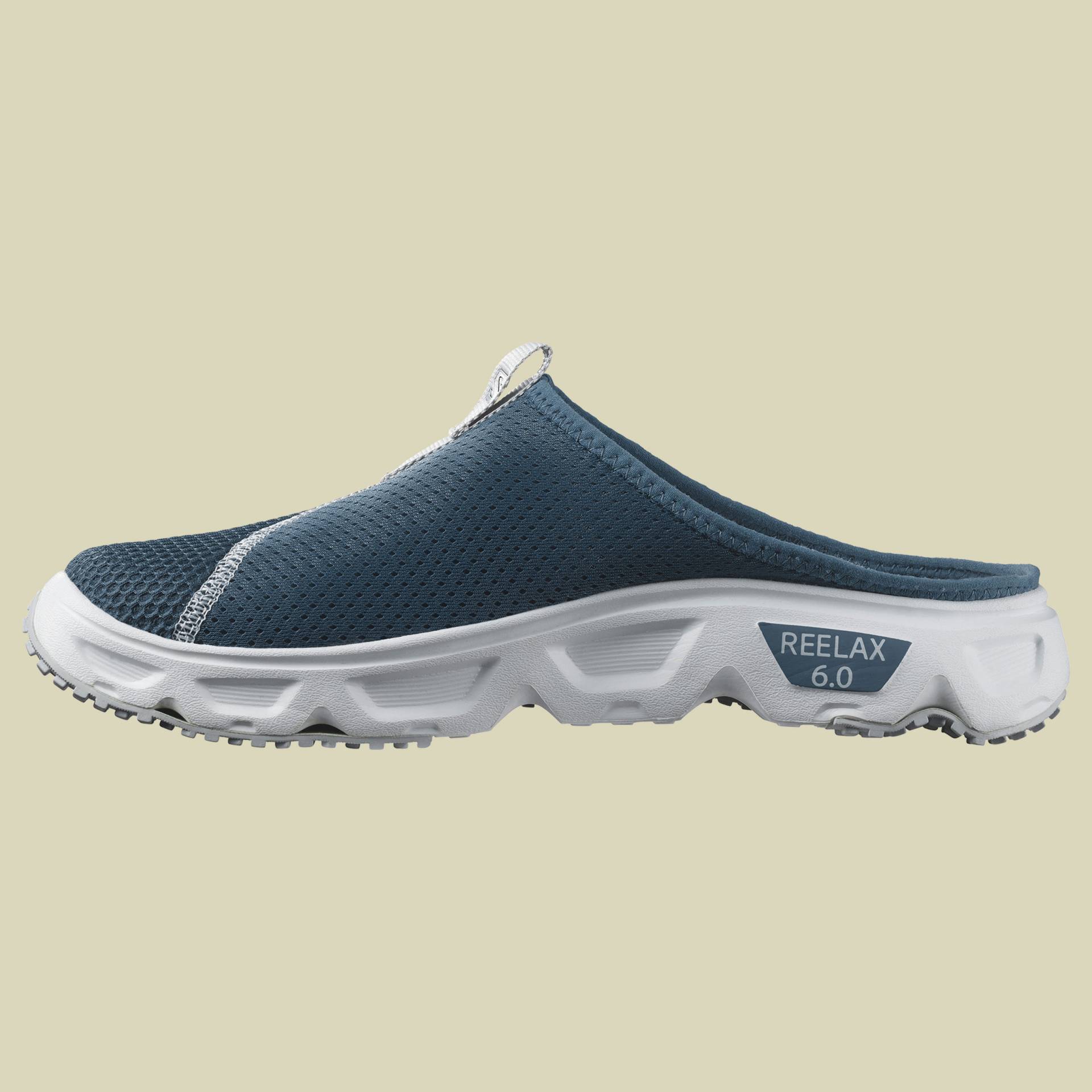 Reelax Slide 6.0 Men UK 10 blau - blue ashes/white/pearl blue von Salomon