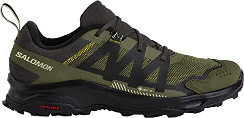 Salomon Shoes Ardent GTX Peat/OlvNig/M - 8,5, Peat Olive Night Moss Gray von Salomon