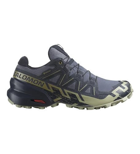 Salomon Shoes Speedcross 6 GTX Grisai/Carbon/Tea 000-8/42 von Salomon