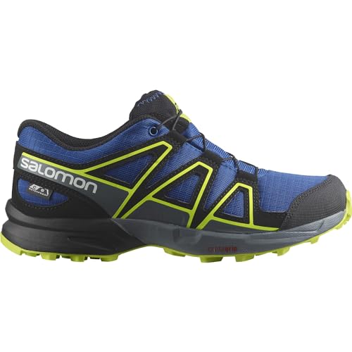 Salomon Speedcross Climasalomon Waterproof Kinder Outdoor-Schuhe, Präzise Passform, Grip, Praktischer Komfort, Nautical Blue, 31 von Salomon