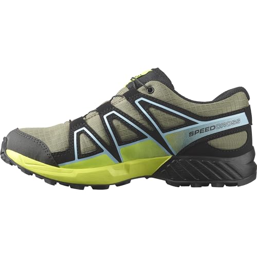 Salomon Speedcross Climasalomon Waterproof Kinder Outdoor-Schuhe, Präzise Passform, Grip, Praktischer Komfort, Nautical Blue, 38 von Salomon