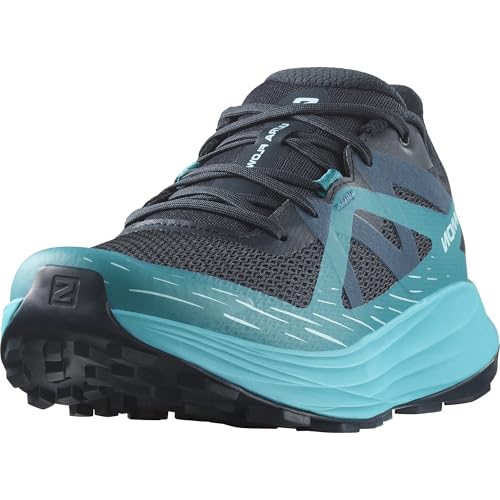 Salomon Ultra Flow Herren Trail-Laufschuhe,Sofort spürbarer Komfort,Dämpfung von der Straße bis auf die Trails,Carbon,40 von Salomon