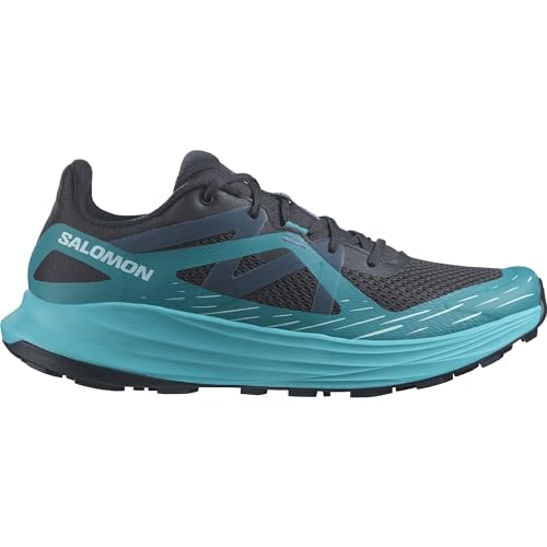 Salomon Ultra Flow Herren Trail-Laufschuhe,Sofort spürbarer Komfort,Dämpfung von der Straße bis auf die Trails,Carbon,49 ⅓ von Salomon