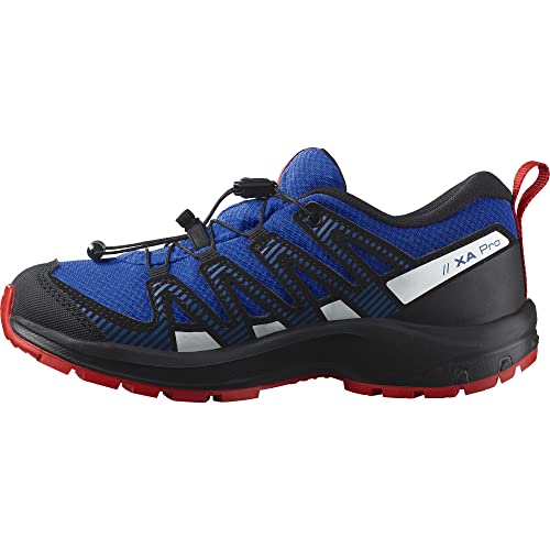 Salomon XA Pro V8 Climasalomon Waterproof Kinder Outdoor-Schuhe, Präzise Passform, Grip in jedem Gelände, Sportlicher Look, Lapis Blue, 36 von Salomon