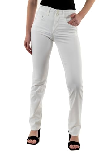 Salsa Damen Secret Jeans, Blanco, 30 von Salsa