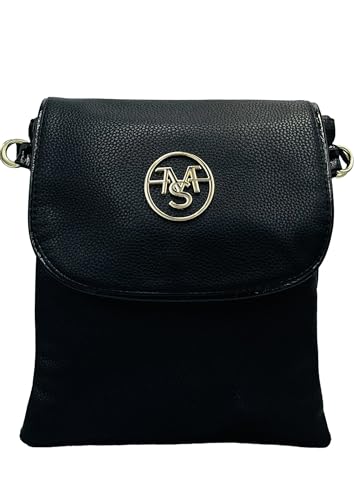 Salvadore Feretti Women's SF0563 Crossbody Bag, Schwarz von Salvadore Feretti