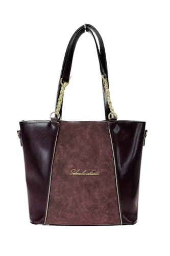 Salvadore Feretti Women's SF0588 Shoulder Bag, Kastanienbraun von Salvadore Feretti