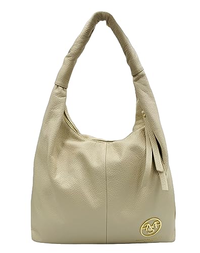 Salvadore Feretti Women's SF0618 Shoulder Bag, Beige von Salvadore Feretti