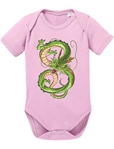 Dragon Son Goku Ball Z Anime Manga Baby Nerd Fun Shenglong Baby Strampler Body, Größe:62;Farbe:Rosa Dragon Son Goku Ball Z Anime Manga Baby Nerd Fun Shenglong Baby Strampler Body, Größe:62;Farbe:Rosa von Sambosa