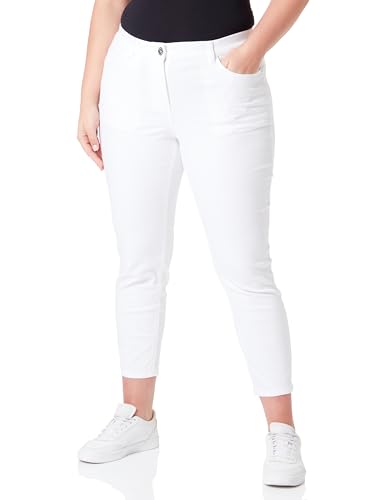 SAMOON Damen BettyJeans Jeans, White, 56 von Samoon