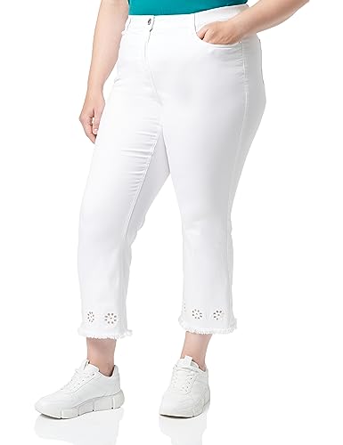 SAMOON Damen BettyJeans Jeans, White, 56 von Samoon