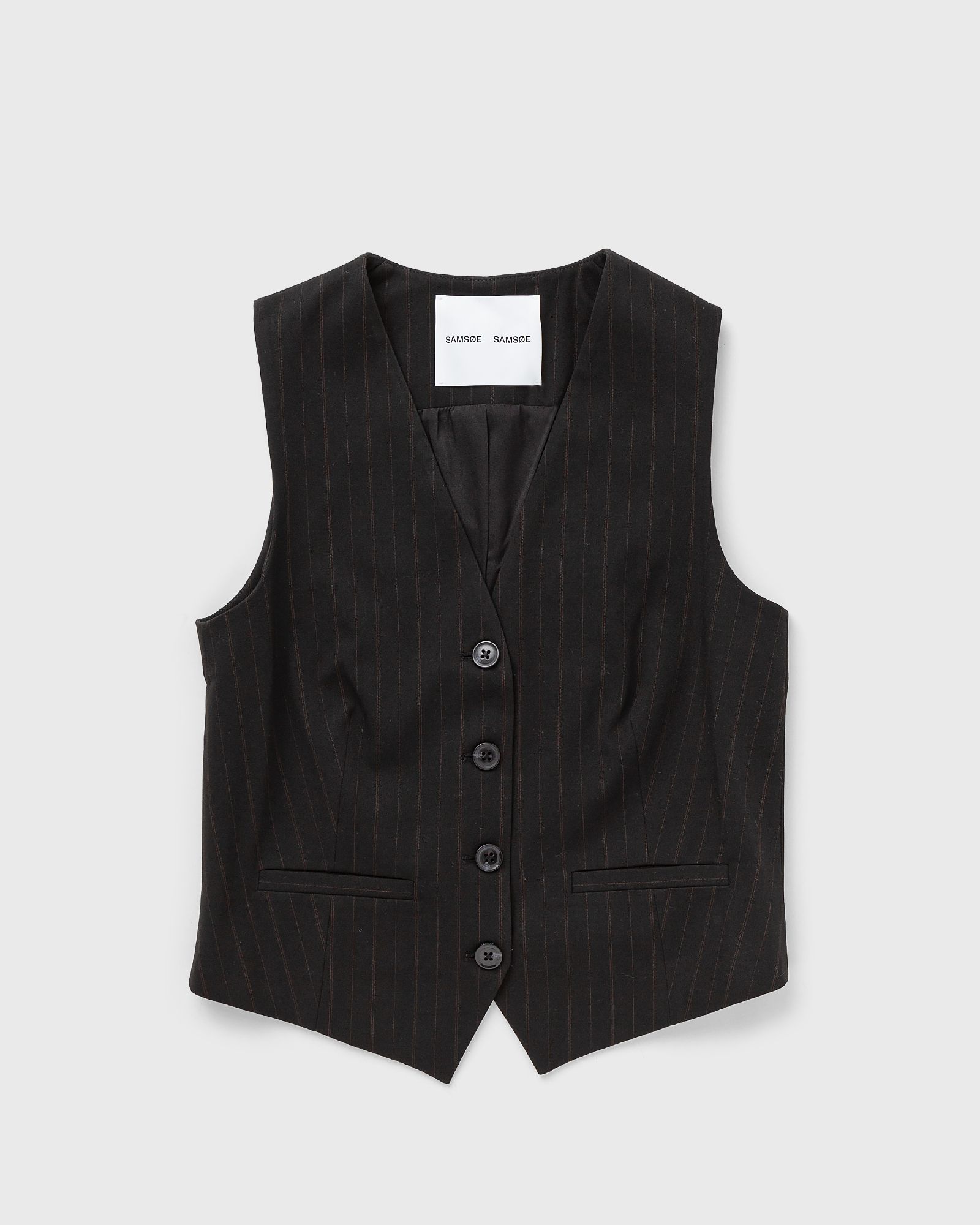 Samsøe & Samsøe SARAMONA VEST 15128 women Vests black in Größe:M von Samsøe & Samsøe