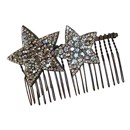 Star Hair Clips - Fashion Star Shape Hair Combs,Star Bridal Hair Pins Hair Combs, Womens Star Hair Accessories, Hair Combs For Women Girls Samuliy von Samuliy