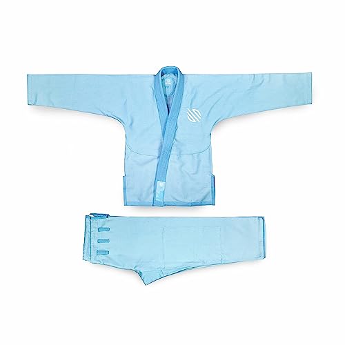 Sanabul Easter Egg BJJ Gi for Women Premium Brazilian Jiu Jitsu Gi for Women, Eisblau, W4 Sanabul Easter Egg BJJ Gi for Women Premium Brazilian Jiu Jitsu Gi for Women, Eisblau, W4 von Sanabul