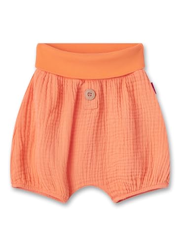 Sanetta Baby-Mädchen 11538 Shorts, orange Blush, 182 von Sanetta