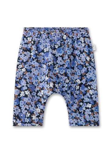 Sanetta Baby - Mädchen 11635 Mädchen-Hose Blau | Praktische Und Bequeme Web-Hose Aus Viskose Für Gefütterte Hose Mit Elastischem Bund Mille Fleur-Allover Bekleidung, Blau, 56 EU Sanetta Baby - Mädchen 11635 Mädchen-Hose Blau | Praktische Und Bequeme Web-Hose Aus Viskose Für Gefütterte Hose Mit Elastischem Bund Mille Fleur-Allover Bekleidung, Blau, 56 EU von Sanetta