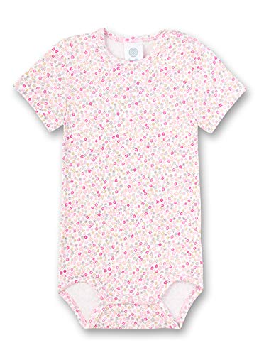 Sanetta Baby-Mädchen Halbarmbody Spieler, Rosa (rosa 3813), 56 (Herstellergröße:056) von Sanetta