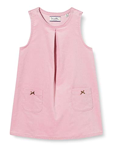 Sanetta Baby-Mädchen Kleid Dark Rose Rosa Cordkleid aus hochwertiger Bio Baumwolle mit zauberhaften Details Fiftyseven, 062 von Sanetta