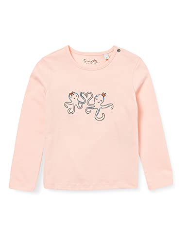 Sanetta Baby-Mädchen T-Shirt, Light Rose, 092 von Sanetta