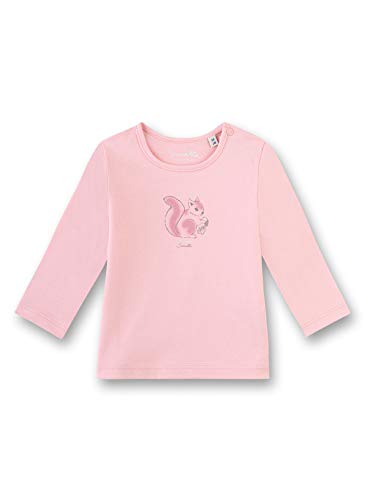 Sanetta Baby-Mädchen T-Shirt, Rosa (Powder Pink 38024), 56 (Herstellergröße: 056) von Sanetta