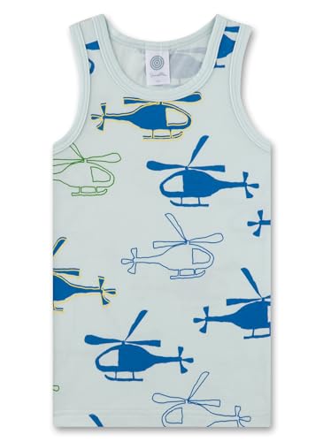 Sanetta Jungen 336367 Unterhemd, Blue Wind, 104 cm Sanetta Jungen 336367 Unterhemd, Blue Wind, 104 cm von Sanetta