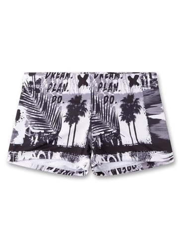 Sanetta Jungen-Badehose schwarz | Bequeme und schnell trocknende Badehose aus recyceltem Polyester-Mix für Jungen. Bademode für Kinder 140 Sanetta Jungen-Badehose schwarz | Bequeme und schnell trocknende Badehose aus recyceltem Polyester-Mix für Jungen. Bademode für Kinder 140 von Sanetta