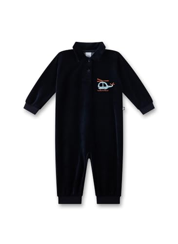Sanetta Jungen-Strampler Blau aus Nicki | Praktischer und bequemer Strampler aus Baumwoll-Nicki für Jungen. Baby Overall 074 Sanetta Jungen-Strampler Blau aus Nicki | Praktischer und bequemer Strampler aus Baumwoll-Nicki für Jungen. Baby Overall 074 von Sanetta
