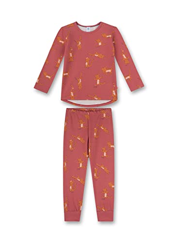 Sanetta Mädchen 233047 Pyjamaset, Berry, 98 von Sanetta