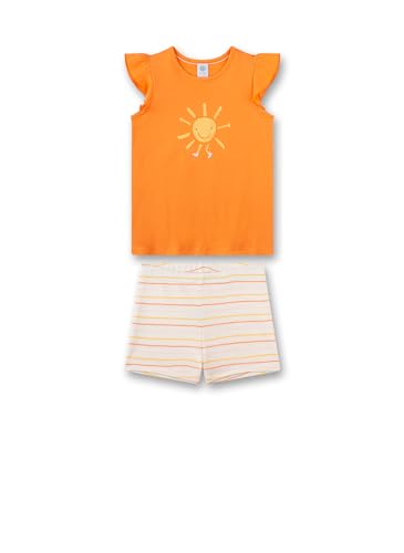 Sanetta Mädchen 233340 Pyjamaset, Orange, 98 EU von Sanetta