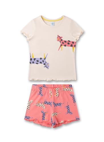 Sanetta Mädchen-Schlafanzug kurz beige | Hochwertiger und bequemer Schlafanzug aus Baumwolle für Mädchen. Pyjamaset für Mädchen 092 Sanetta Mädchen-Schlafanzug kurz beige | Hochwertiger und bequemer Schlafanzug aus Baumwolle für Mädchen. Pyjamaset für Mädchen 092 von Sanetta