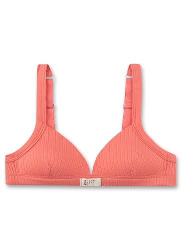 Sanetta Mädchen Soft-Cup Bra Rosa | Bequemer und angenehmer BH ohne Bügel für Mädchen aus Viskose-Baumwoll-Mix. Mädchen BH 65A von Sanetta