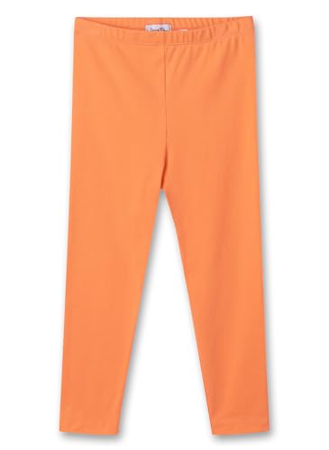 Sanetta Pure Mädchen-Leggings Orange | Hochwertige und elastische Leggings aus Bio-Baumwolle für Mädchen. Baby & Kinder Bekleidung 074 von Sanetta