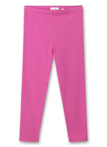Sanetta Pure Mädchen-Leggings Pink | Hochwertige und elastische Leggings aus Bio-Baumwolle für Mädchen. Baby & Kinder Bekleidung 128 von Sanetta