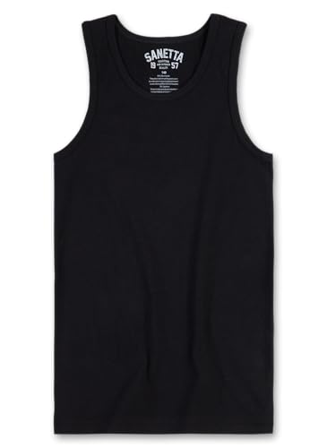 Sanetta Unterhemd, schwarz 344686 (188) von Sanetta