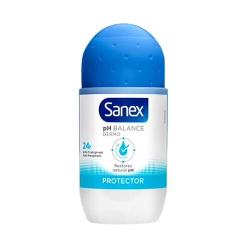 3 x SANEX Deo Roll-on WOMEN "Dermo Protector" für normale bis empfindliche Haut - 50ml von Sanex