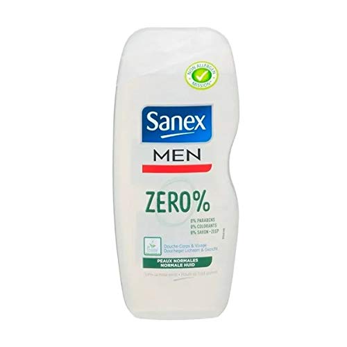 6er Pack - SANEX Duschgel Men Zero% Normal Skin - 250 ml von Sanex