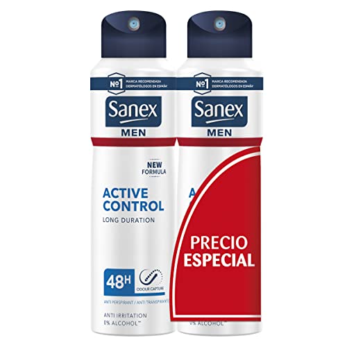 Sanex Activ Control Deodorant für Herren, 200 ml, 2 Stück von Sanex