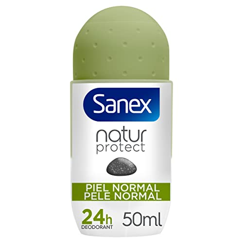 Sanex Natur Protect, Deodorant für Männer oder Frauen, Roll-On-Deodorant, Normalhaut, 50 ml von Sanex