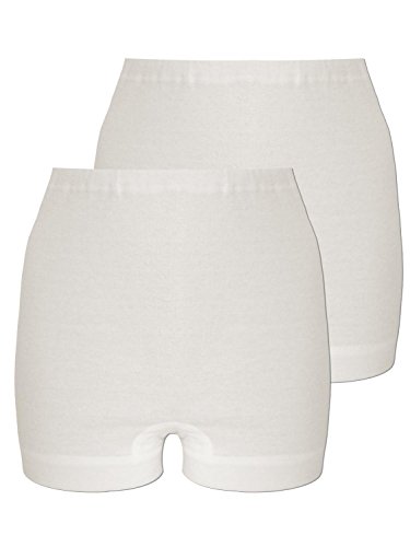 Sangora 2er Sparpack Damen Pagenschlüpfer 8050880 = XL in wollweiss von Sangora