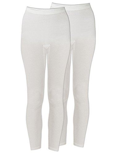 Sangora 2er Sparpack Damen Unterhose 8010770 = M in wollweiss-wollweiss von Sangora