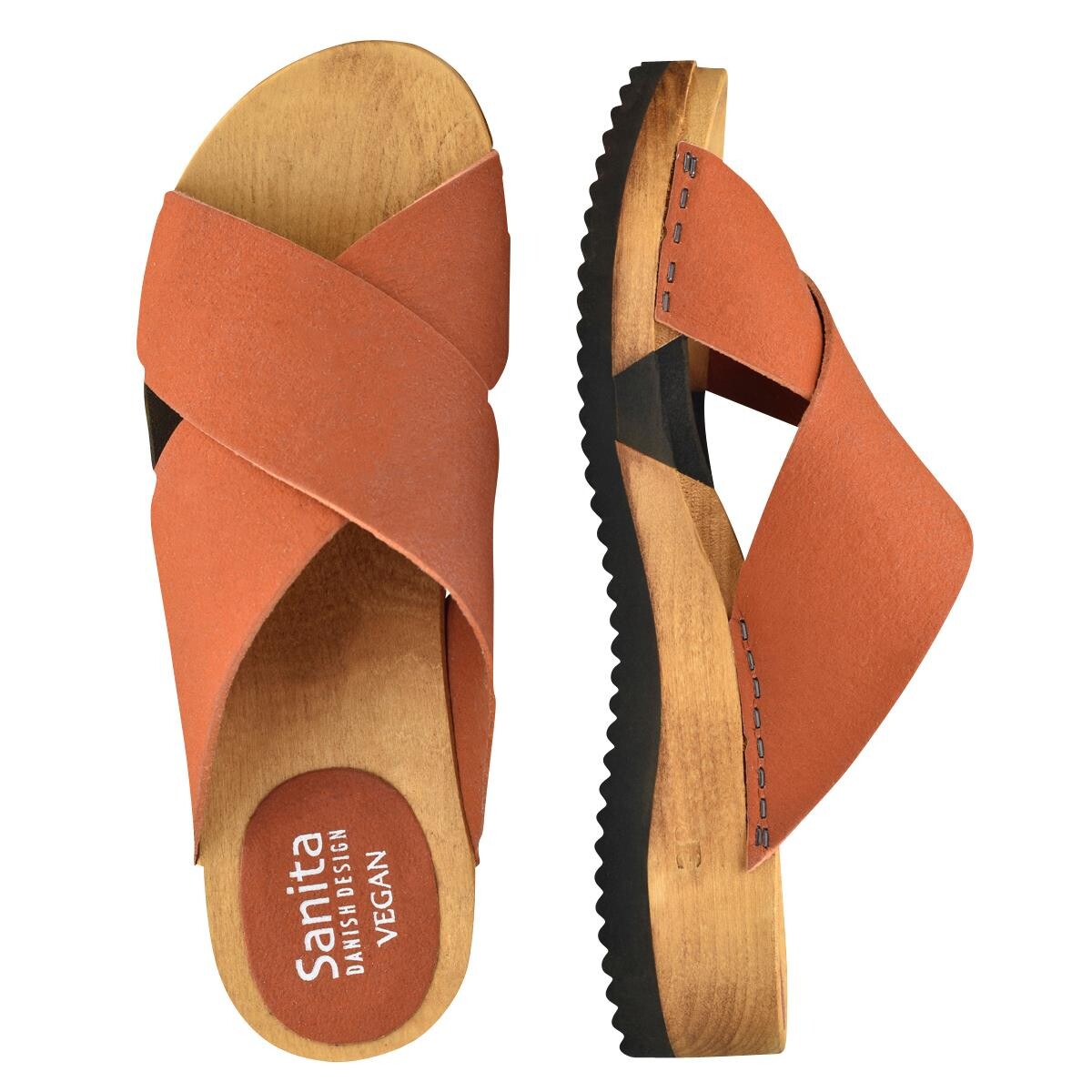 Sanita Vesla Flex Sandal Orange, Größe: 35, Damen von Sanita