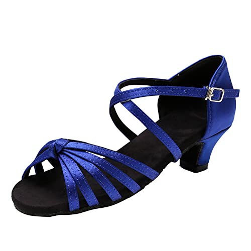 Schuhe Damen, Römersandalen Damen Blockabsatz Sandalen Frühling Mädchen Schuhe Spleißen Sommerschuhe Open Toe Slippers Dance Stiefel Sandalen Damen Elegant von Sansee